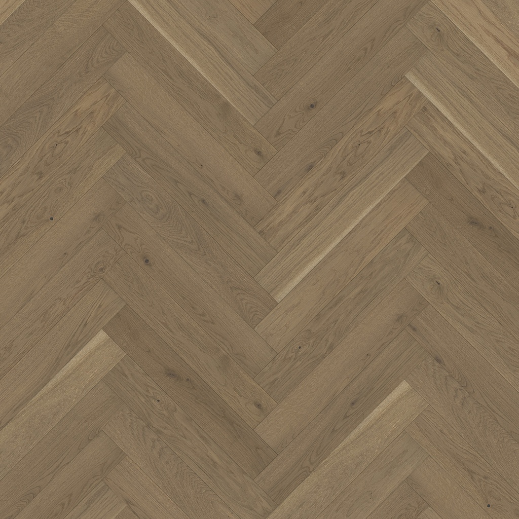 Parquet 3plis Trendtime 3 (pose à bâton rompu) Living- chêne nougat verni mat 1 frise monol.mini-chf- 570x95x10.5 - 1.083m2/cart. - 38.988m2/pal. - 5kg/m2