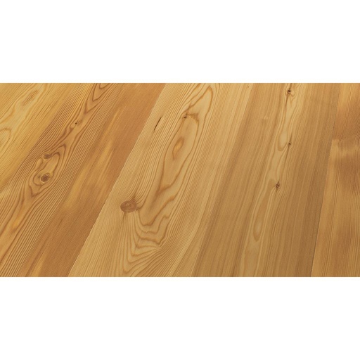 [1411C0147] Parquet 3plis 3060 Rustique- mélèze huilé nat. plus 1 frise monol.mini-chf- 2200x185x13 - 3.663m2/cart. - 117.216m2/pal. - 8kg/m2